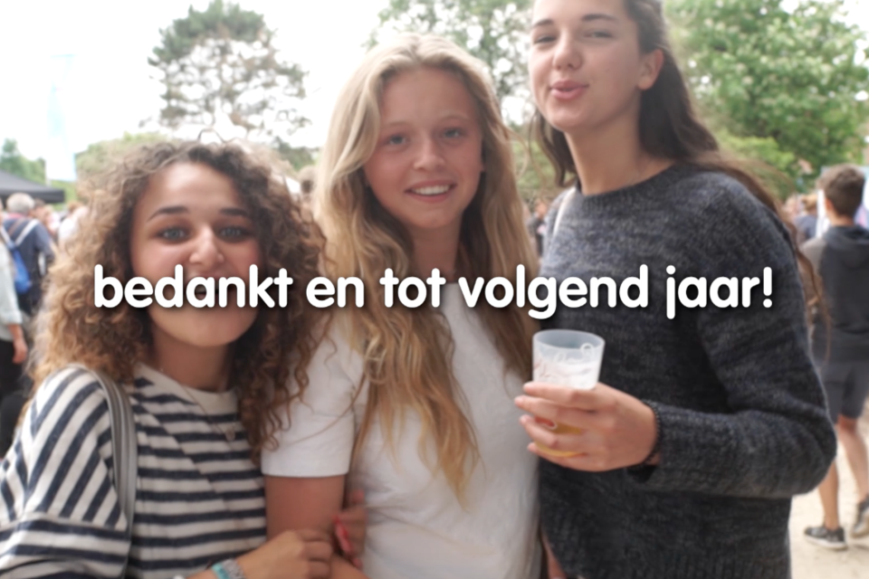 Bedankt iedereen!